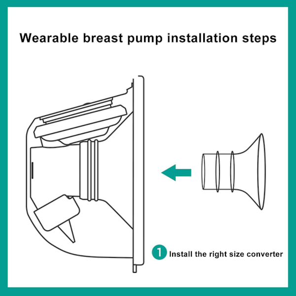 17mm Brystpumpe Brukbare Kopper for å Redusere Brystvorter, Vaskbare og Gjenbrukbare, Hvit Flensinnlegg