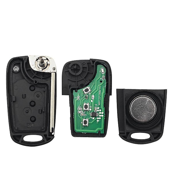 Tib Kia Rio Ceed Ceedpro Picanto 2004-2011 433mhz taittuva auton kaukosäädin avain Id46 sirulla, automaattinen auton avain 3 napilla