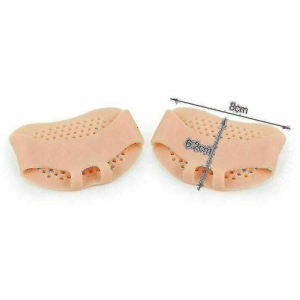 2 X Gel Metatarsal Sore Ball Of Foot Pain Kuddar Pads Insoles Cy