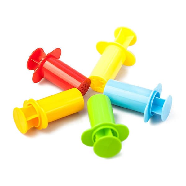 For Smart Dough Tools 5x/sæt Plastilin Klemmesæt Ekstruder Værktøjer Til Børnespil
