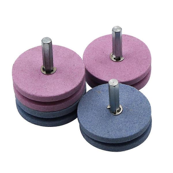 81 mm gressklipper sliper firesidig slipestein gressklipperblad sliper dobbeltsliper universal slipebor kutter Battqx