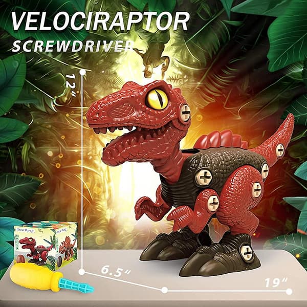 Dinosaur Påskeegg Demonterbare Dinosaurleker For Gutter Dinosaur Egg DIY Bygging
