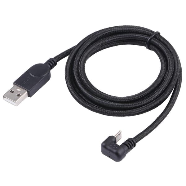 U-muotoinen Micro USB -uros - USB-uros Lataus- ja datakaapeli