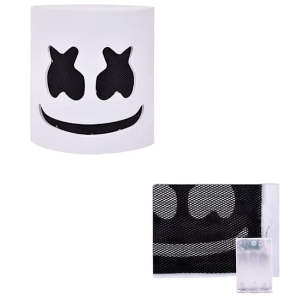 Marshmello DJ-naamio Halloween Cosplay-naamio