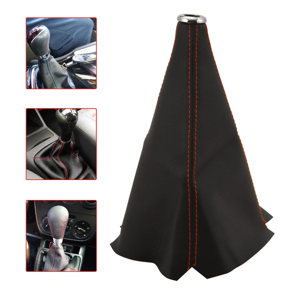 Universal Auto Manuel Skift Knop Boot Støvdæksel Gaiter Cover Skift Boot Skift Knop Gaiter Boot