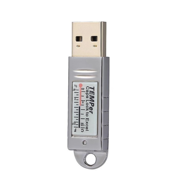 USB Termometer Temperatursensor Data Logger Recorder För PC Windows XP Vista/7