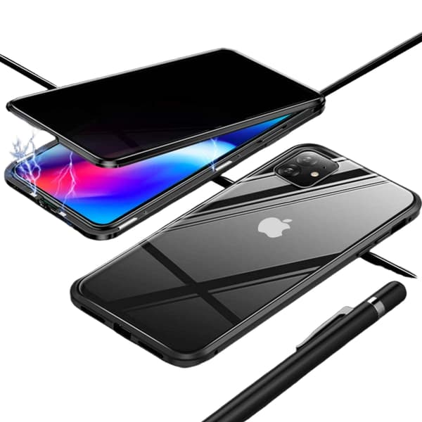 Privatlivs metaletui til iPhone 14 Pro Max, grøn