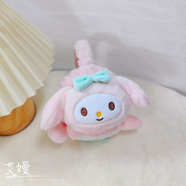Sanrio Accessoarer Mjuka Plysch Öronmuffar Vinter Varma Öronmuffar Anime Kuromi Melody Dam Mode Öronlappar Kallt Skydd Öronmuff My melody