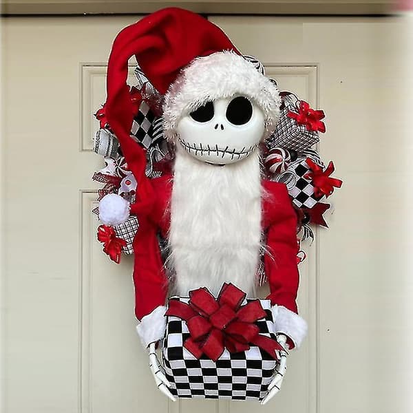 Jack Skellington Nightmare Bee Jul Julkrans Dörrkrans
