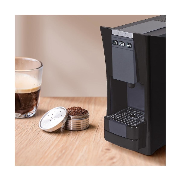 For Essse Espresso Caffe - S.12 Machine Stianless Steel Gjenbrukbar kaffekapsel Espresso Coffee Fil