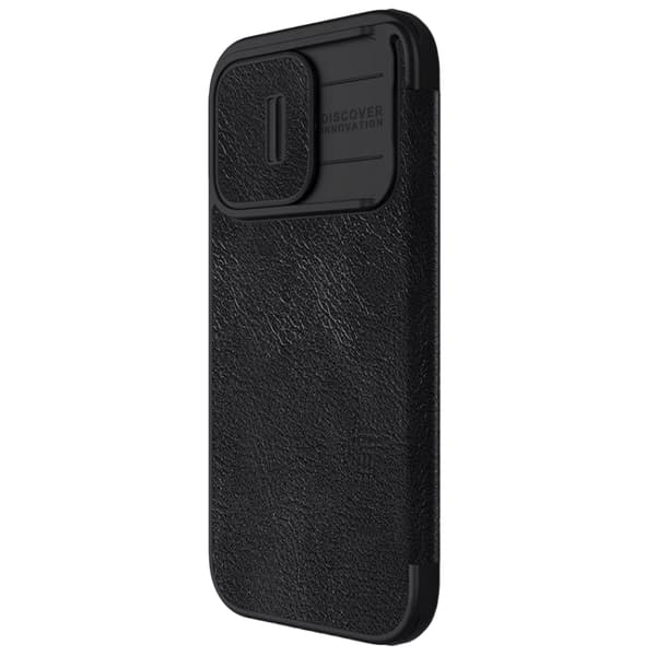 Nillkin iPhone 15 Pro Max Pung Etui Qin Pro Læder - Sort 75