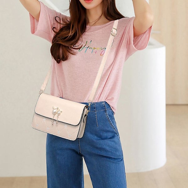 Forår Ny Mode Skuldertaske Version Af Kattehoved Enkelt Skulder Crossbody Taske Candy Farve