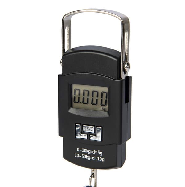 Digital LCD Bagagevåg 50kg/110lbs