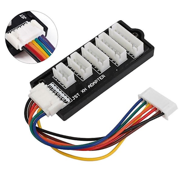 2s-6s Balanssilaturin Laajennus Jst Xh Adapterilevy Rc Lipo Akun Lataus Kaesi