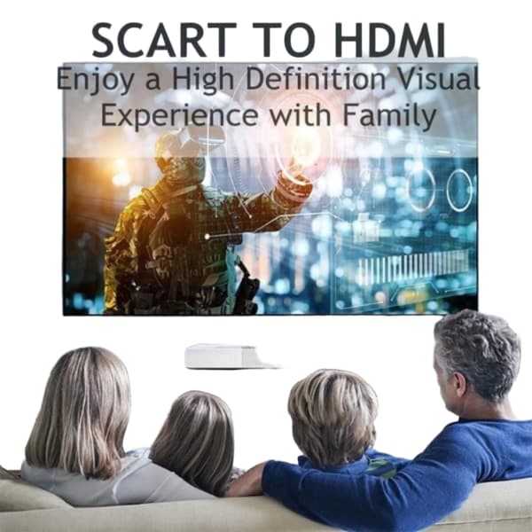 Scart–HDMI-muunnin, all-in-one SCART–HDMI-sovitin, 1080P
