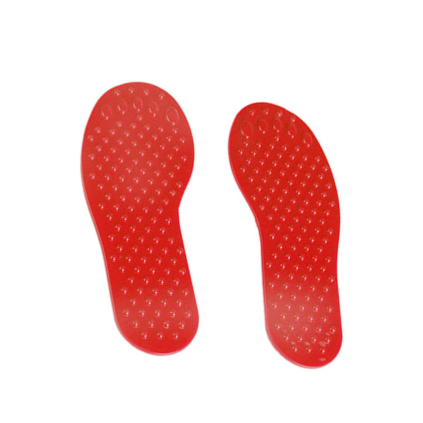 1 Par Handfötter Leksaker Bra Flexibilitet Halkfri Miljövänlig Slitstark Intressant Underhållning PVC Sensorisk Integration Träning Red A