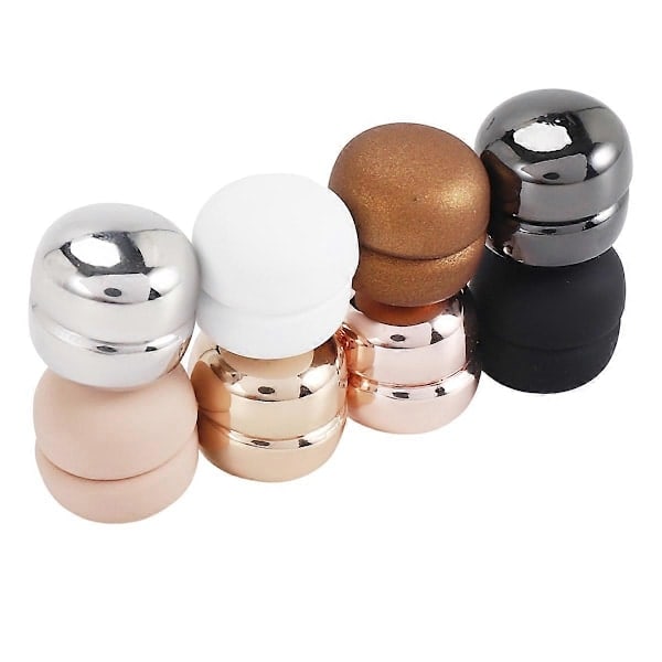 8 stk Hijab Magnetiske Nåler, Sterke Magnetiske Hijab Nåler Knapper for Kvinner Multi-Bruk Fargerik Sjal Sm