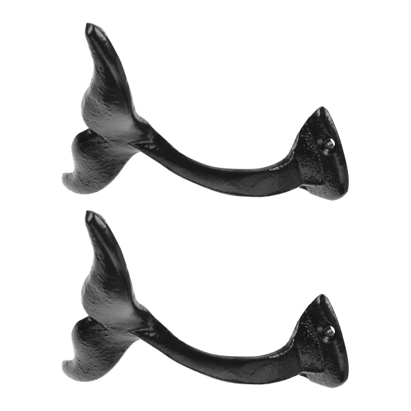 1 set av valsvansformade krokar Väggrockkrokar Vägghängande krokar Handdukshängande krokar