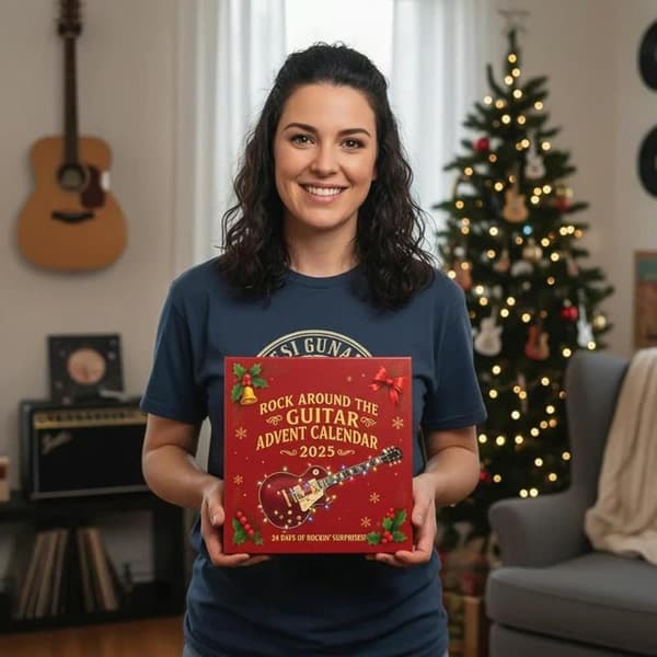 Moorle Julkalender 2025 Adventskalender 24 Dagar Rock Gitarr Samlarobjekt Julklapp för Musikälskare
