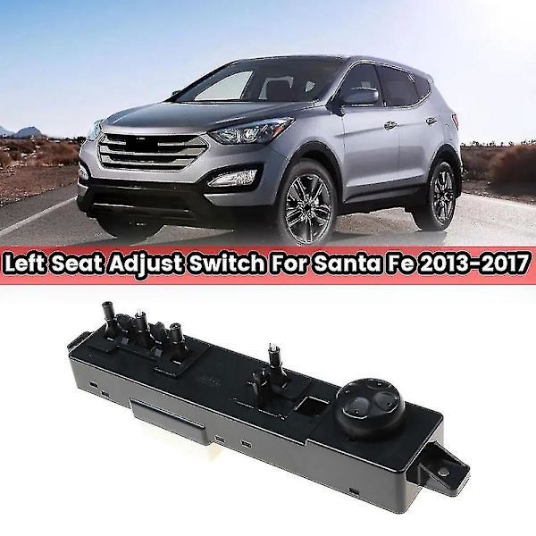 Hyundai Santa Fe 2013-2017 bil førersete justeringsbryter venstre side