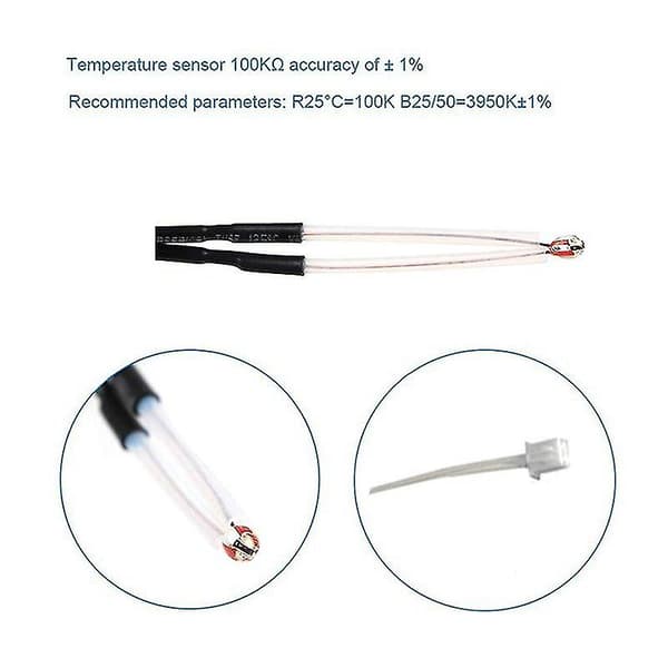 24V 40W Patronvarmer Termistor NTC 100k 3950 Tråd For 3 3 Pro 3D-Skriver Tilbehør