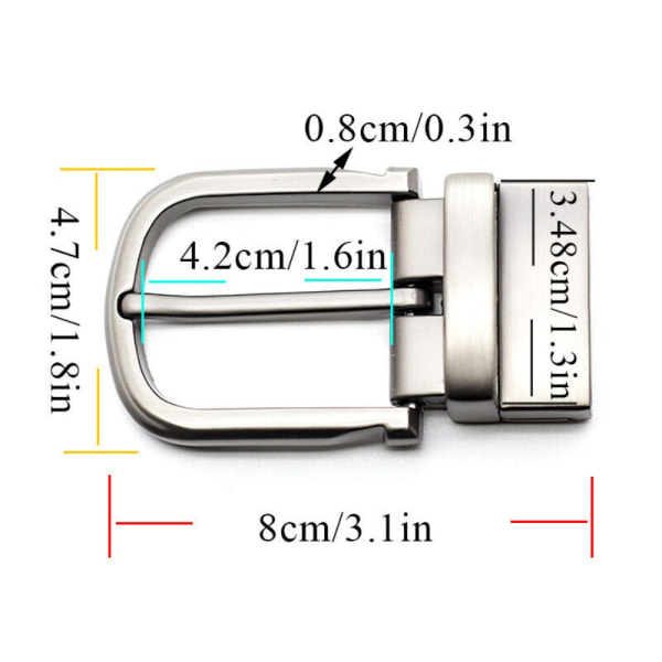 35 mm beltespenne, enkeltstift 6