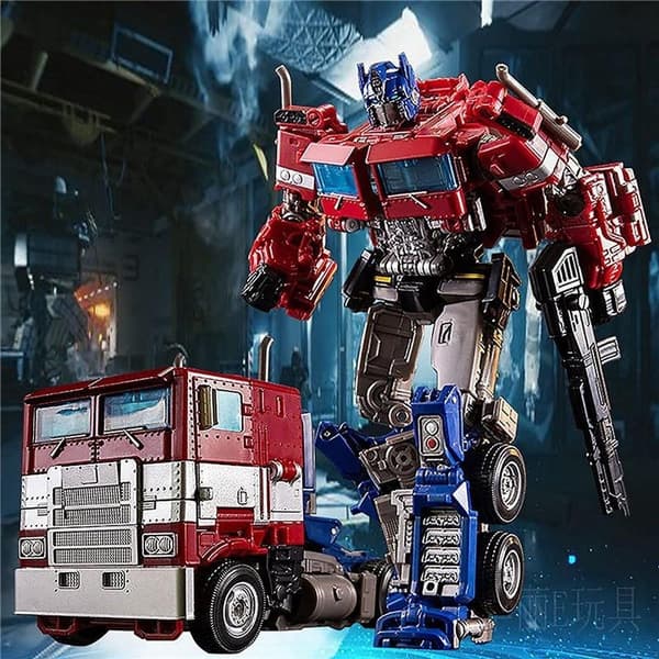 Transformasjonsrobotbil for barn, støpt i legering, actionfigur, robotleke for gutter, jule- og bursdagsgaver, utmerket kvalitet