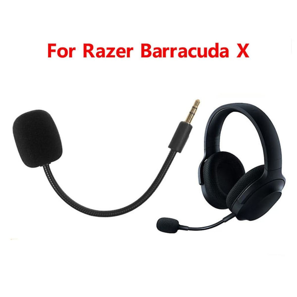 Ersättande Game Mic 3,5 mm Mikrofon Mic för Barracuda X Game Headset