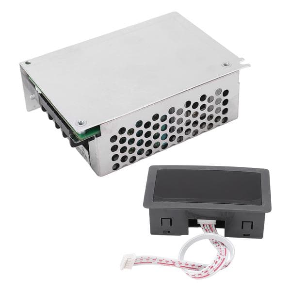 DC-motorstyrenhet Mjukstart och stopp PWM-motorhastighetsregulator med digital displaypanel DC12‑80V