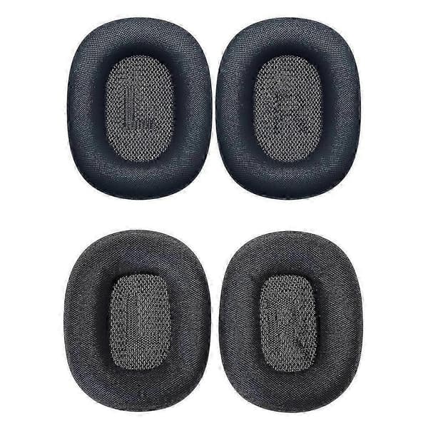 1 par erstatningsøreputer for -airpods Max hodetelefoner Black