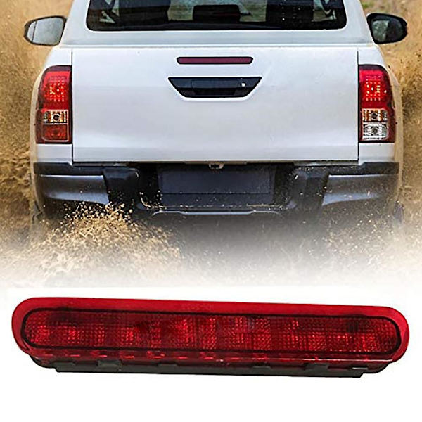 81570-0k010 Takana oleva korkea LED-lisäjarruvalo Punainen linssi sopii Toyota Hilux Vigo Pickup 2005-2010