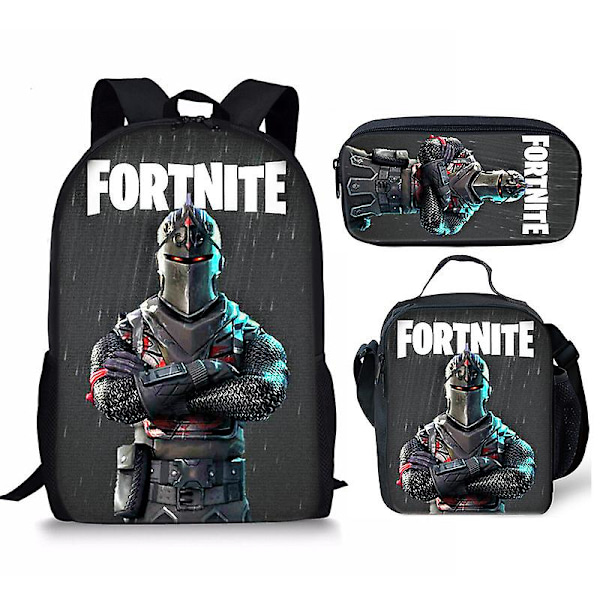 Epic Games F0rtnite trykt Skoleveske Barnas Ryggsekk Eller Skulderveske Eller Penneveske Eller Tredelt Sett 6 Only a pen bag