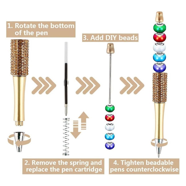 20 stk diamantperleplugger DIY-penner bryllupsfest suvenirer for gjester gave bursdagsgjest gave bryllupsgaver for gjester