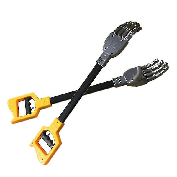 Plast Robot Klo Hånd Griper Grabbe Pinne Leke for Barn Gutt Håndleddsstyrke DIY Robot Griper