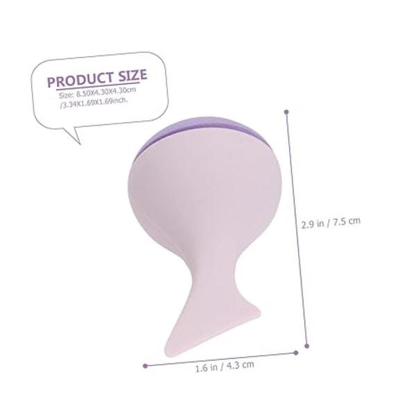 6 stk. Beauty Egg Sminkeverktøy Kosmetisk