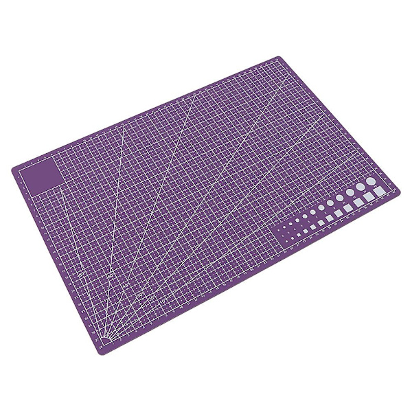 A3 Självläkande PVC-skiva med rutnät för hantverk och kontorsmaterial