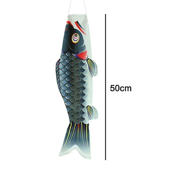 5 stk Japanske Karpe Vindstrømmer Fiskeflagg Drager Japansk Karpe