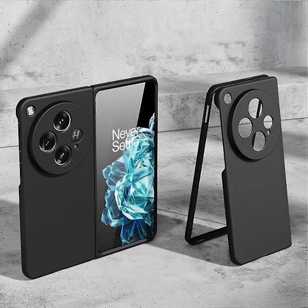 Fodral för Oneplus Open, Hård PC Stötsäker Telefonfodral Matt Smalt Skyddande Omslag Vikbart Fodral för Oneplus Open