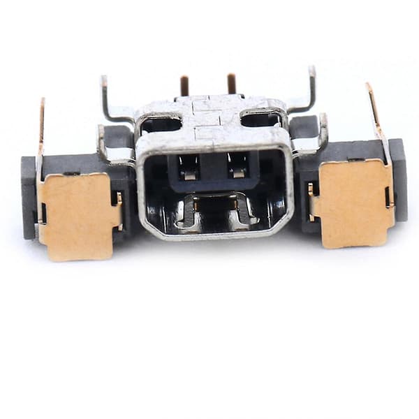 2 stk. erstatning for 3ds/3ds Xl 3ds Ll Jack Socket Dock Connector Lader Ladeport