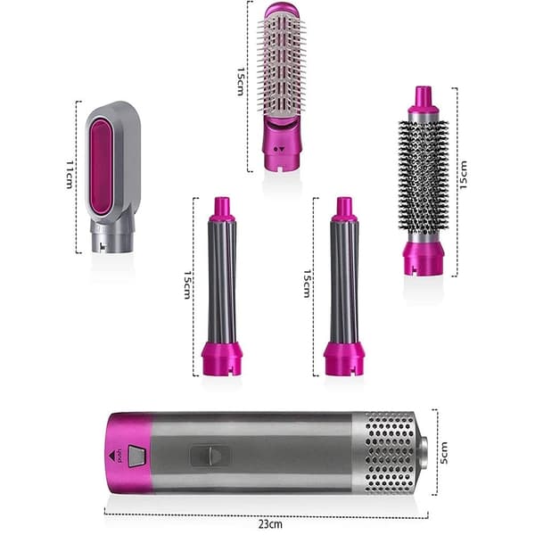 Air Styler / Varmluftsborste / Hårstyler - 5 delar