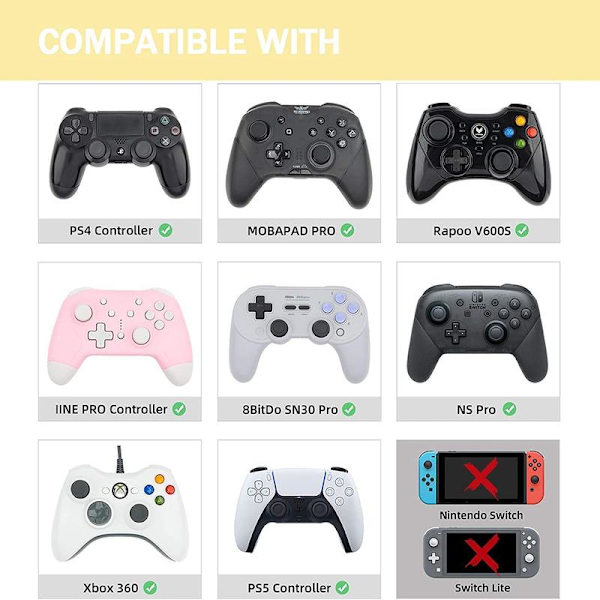 PS5-controller joystick-hætteudskiftning pro-controller fire-farvet elverbold-tema joystick-hætte