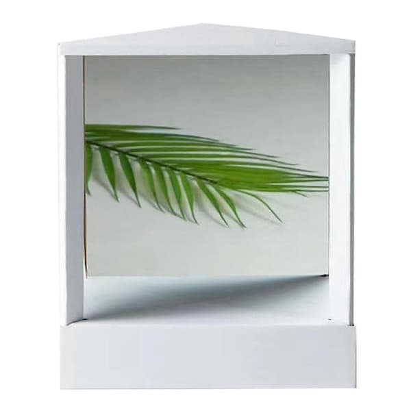 True Mirror Non Reversing, Triangular Fixed Non-reversing Mirror, Inverted Mirror,non Reversing Mirror, Image Of Makeup Mirror True No Mirror Restorat