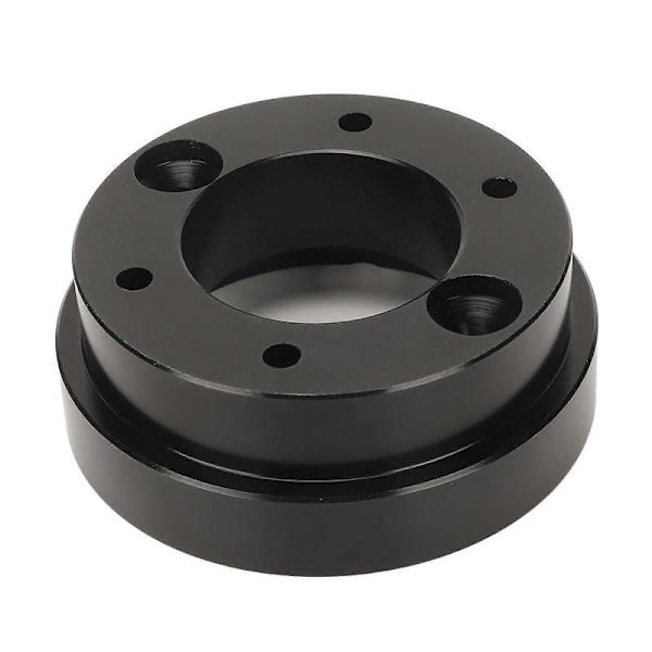 70 mm Ratstyreadapterplade Legering Nav Adapterplade til Logitech til Momo til Sparco 13 14 tommer PCD Rat Sort