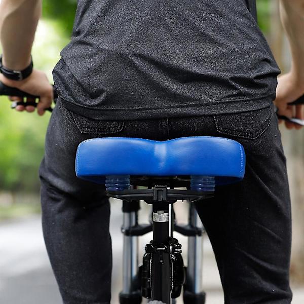 WEST BIKING Ergonomisk Cykelsadel Udskiftning Blød Bredere Tykkere Landevejscykel Pude Lang Distance