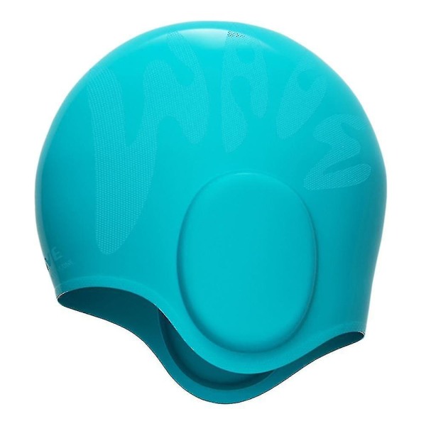 Unisex badehette for barn 3d ørebeskyttelse for barn, gutter og jenter 2 Blue