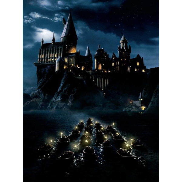 30x40cm)5D diamond painting - Harry Potter Castle 30 x aa44