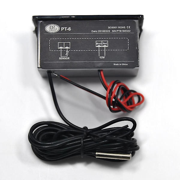 AC 220V -50 til 110 Celsius Digital LED Termometer Temperaturdetektor