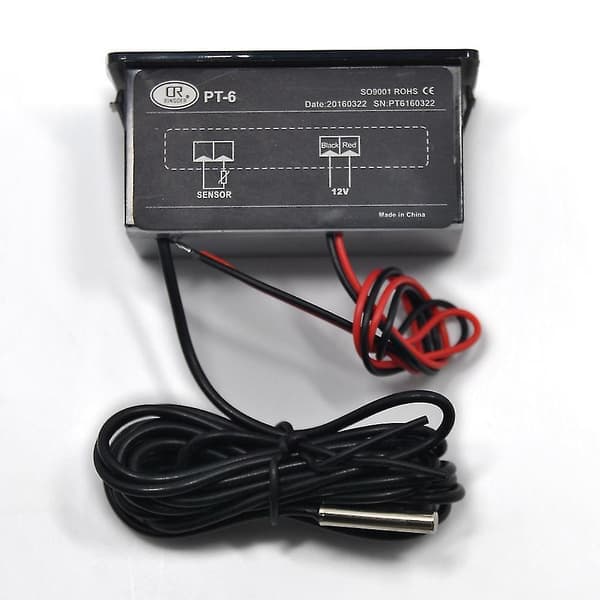 AC 220V -50 Til 110 Celsius Digitalt LED Termometer Temperaturdetektor