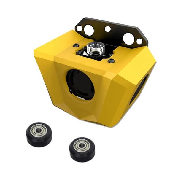 For Hornet 3D-printer Ekstruder Skrivehode Montert Ekstruderingshode Innebygd Vifte