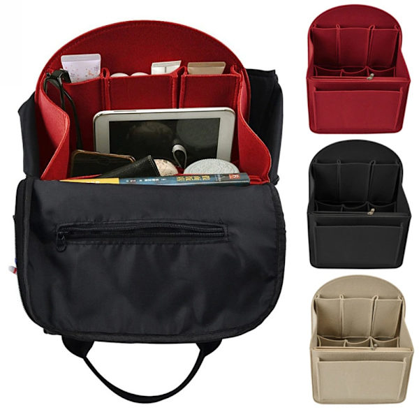 Innsatsveske Innerveske RØD LITEN LITEN red Small-Small